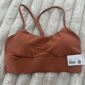 Lululemon Flow Y Nulu Longline Bra